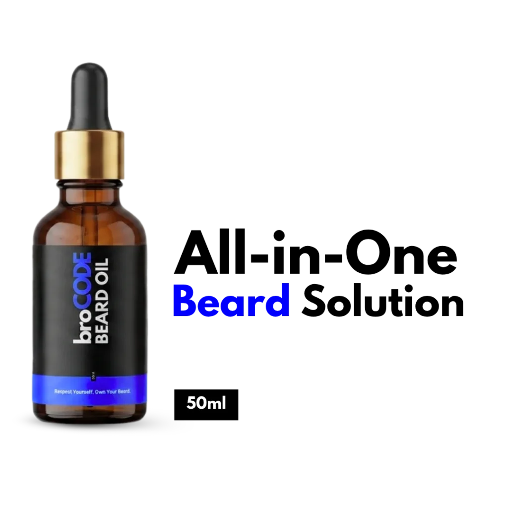 BroCode Beard Oil - All-in-One Beard Solution